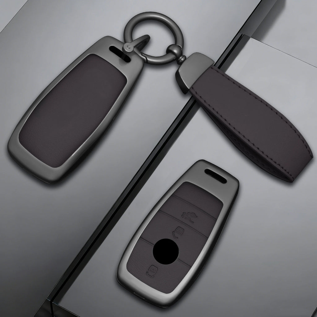 Zinc Alloy Car Key Fob Cover for Mercedes-Benz A, C, E, S & G-Class, CLA, GLE, GLB, GLS, AMG & Maybach – W177, W205, W213, X167, W222