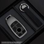 Black Warrior-Style TPU Car Key Fob Cover for Mercedes-Benz E-Class W213 (2017), E200, E260, E300, E320, S-Class (2018), GLS & GLA