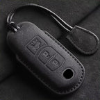 Suede Car Key Cover Compatible with Mazda 2, 3, 5, 6, BL, BM, GJ, Atenza, Axela, Demio, CX-3 (CX3), CX-5 (CX5), CX7, CX-9, CX8
