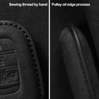 Suede Car Key Case Compatible with Honda Accord, Civic, HR-V, CR-V, Pilot, Sport, Si, EX, EX-, 2022, 2023, 2024 – 2/3/4 Buttons