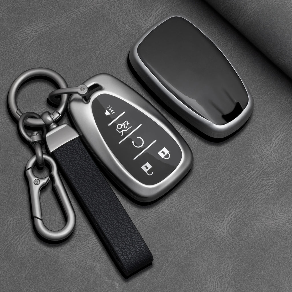 TPU Car Key Fob Cover for Chevrolet Onix, Bolt EV, Equinox, Cruze, Malibu, Camaro & Volt – 2023 – 5 Buttons