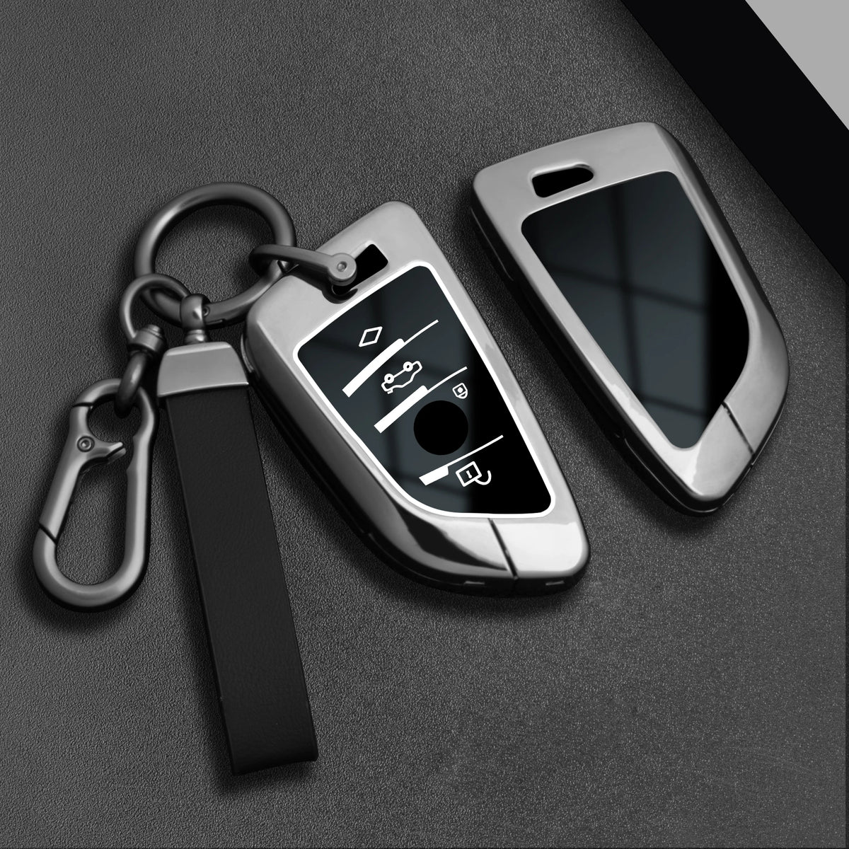 Zinc Alloy Car Key Fob Cover for BMW 1, 3, 5 & 7 Series, X1, X3, X4, X5, M3 & M4 – F10, F15, F16, F18, F20, F25, F30, E34