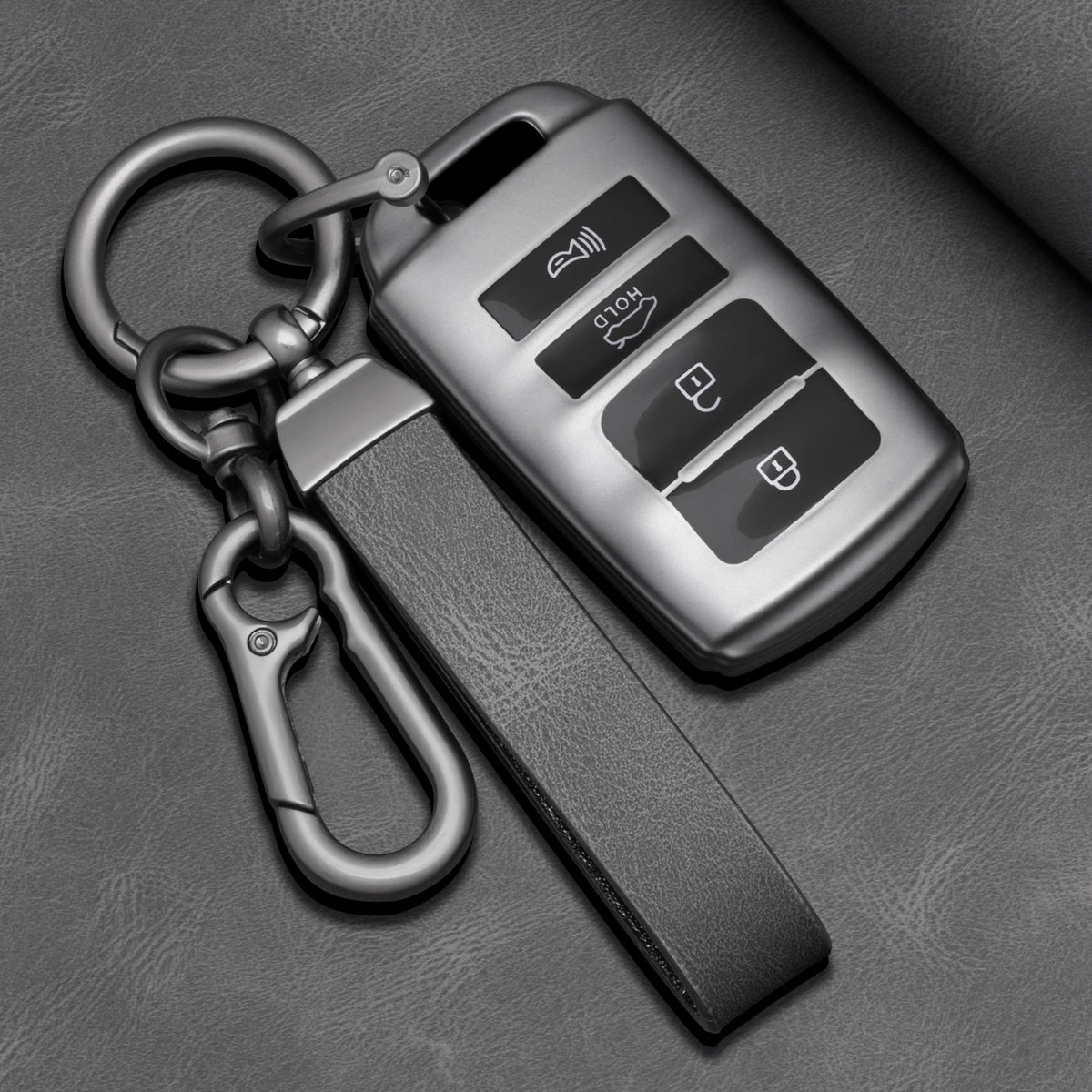 TPU Car Key Fob Cover for Kia Sorento, K900, K7 & Cadenza – 4 Buttons
