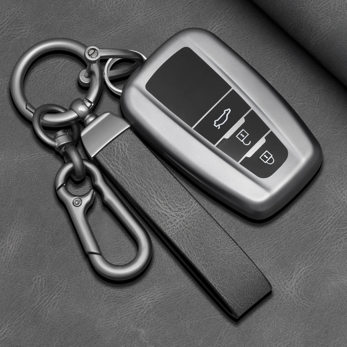 TPU Car Key Fob Cover for Toyota Prius 20, RAV4, Camry 70, C-HR & Corolla – 2018–2020 – 2/3/4 Buttons