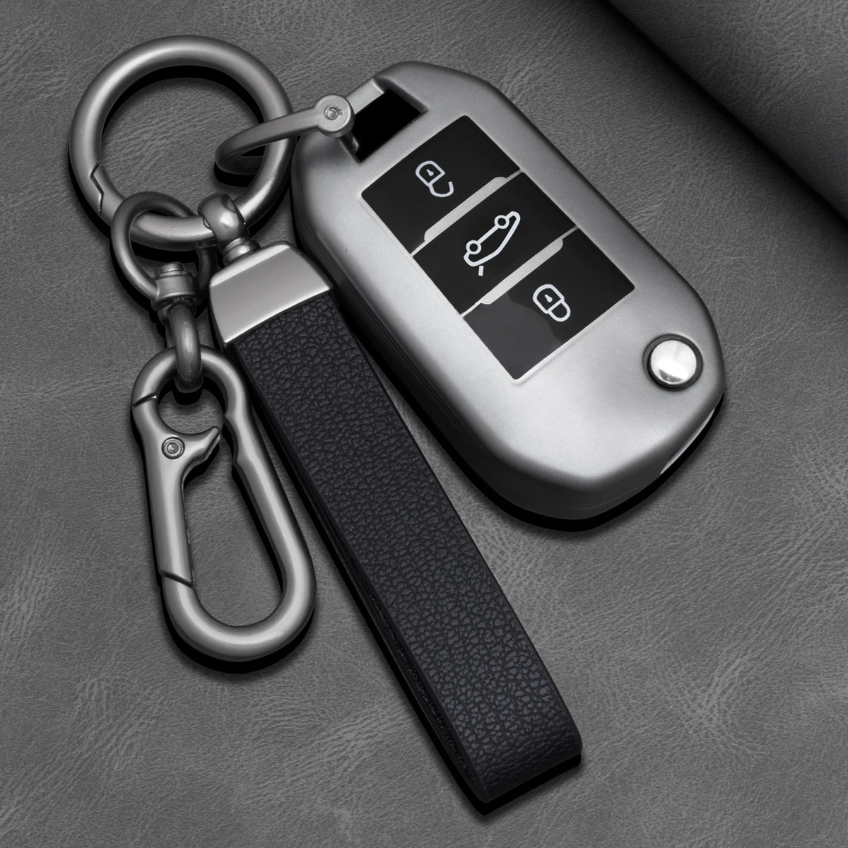 TPU Car Key Fob Cover for Peugeot 208, 308, 408, 508, 2008, 3008, 4008 & 5008; Citroen C3, C4 Cactus, C6 & C8