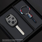 Black Warrior-Style TPU Car Key Fob Cover for Honda Fit, Civic, Jazz, Pilot, Accord, CR-V, Freed, StepWGN & Insight