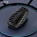 Car Key Cover Compatible with Geely Coolray X6 Geometry C Emgrand Global Kulrey Hawk GX7 Okavango – Carbon Fiber Style