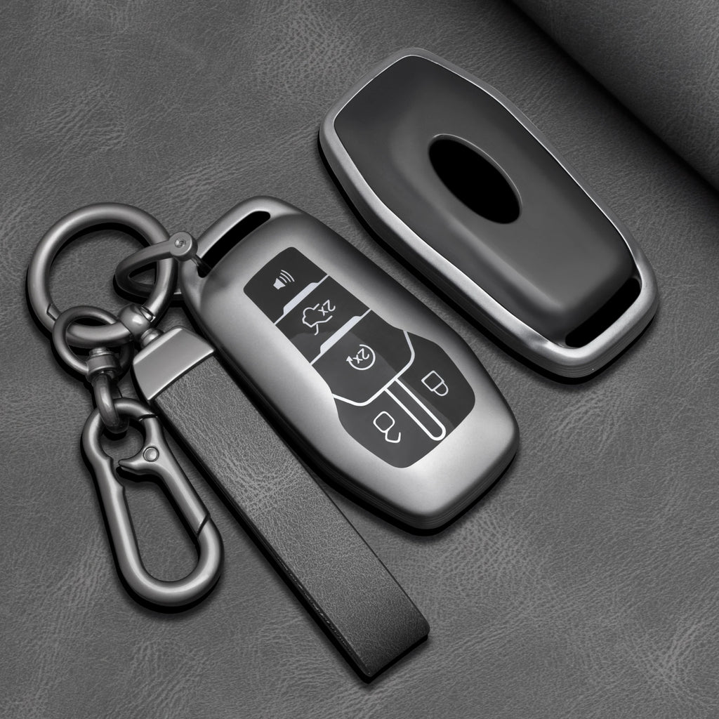 TPU Car Key Fob Cover for Ford Fusion, Mondeo, Mustang, F-150, Explorer & Edge – 2015–2018