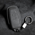 Suede Keyless Remote Key Cover Compatible with Ford Ranger Wildtrak