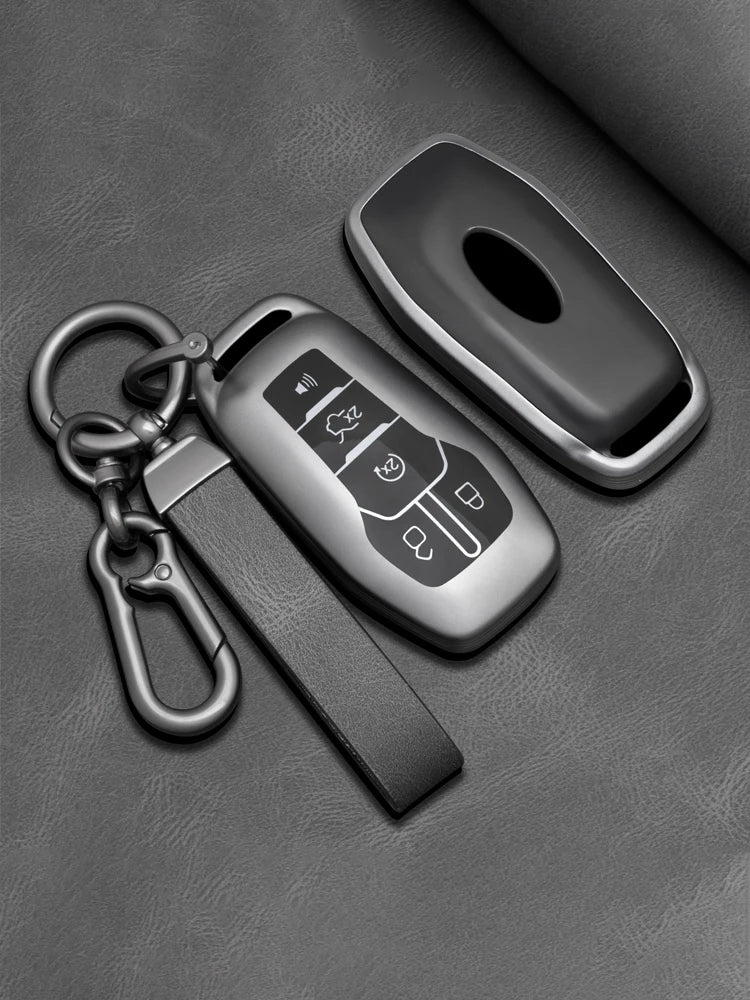 TPU Car Key Fob Cover for Ford Fusion, Mondeo, Mustang, F-150, Explorer & Edge – 2015–2018