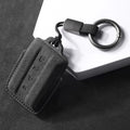 Suede Keyless Car Key Cover Compatible with Great Wall GWM WEY TANK 300 (Tank300), 500 (Tank500)