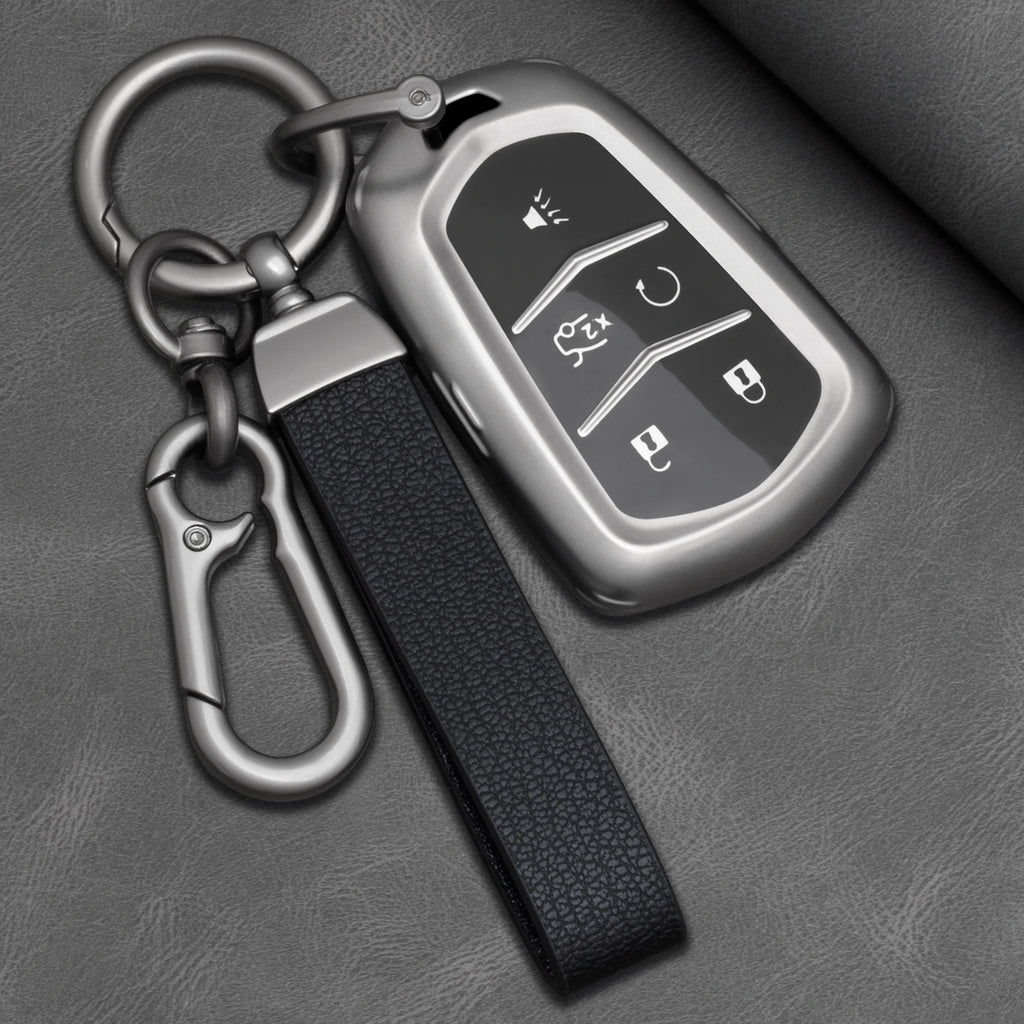 TPU Car Key Fob Cover for Cadillac Escalade, CTS, XTS, ATS, STS, XT4, XT5, CT6 & SRX
