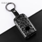 Car Key Cover Compatible with Mazda 3 Axela CX30 CX-4 CX5 CX-5 CX8 CX-8 CX-30 CX9 CX-9 – Carbon Fiber Style