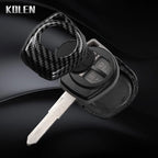Car Key Cover Compatible with Suzuki SX4 Swift Grand Vitara Ciaz Liana S-Presso Celerio Jimny Jeemny – Carbon Fiber Style