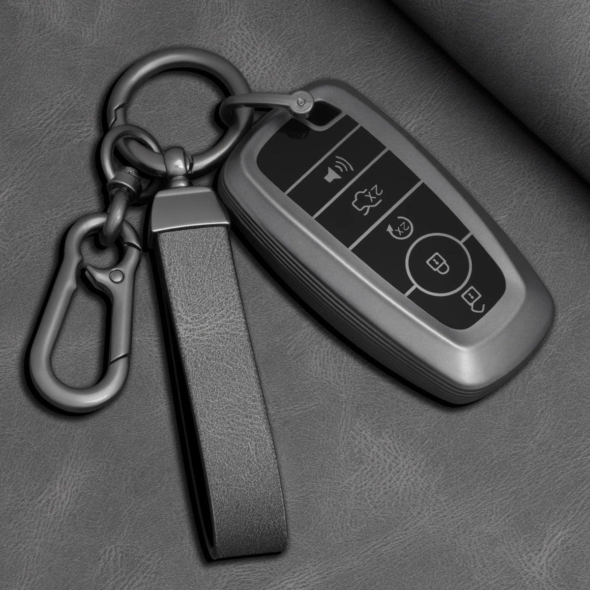 TPU Car Key Fob Cover for Lincoln Continental, MKC, MKZ, MKX, Navigator, Z, Nautilus, Aviator & Corsair; Mondeo – 2017–2022
