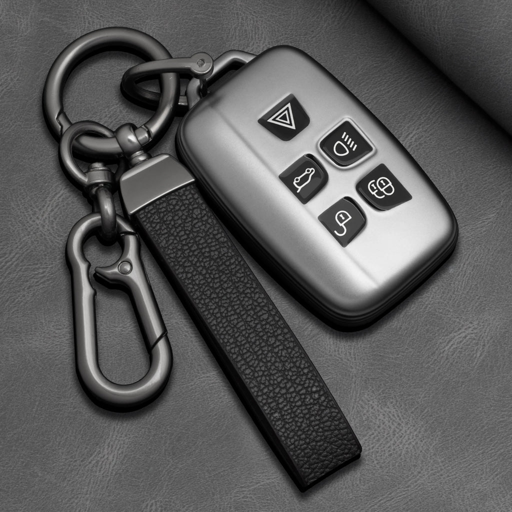 TPU Car Key Fob Cover for Land Rover Range Rover, Evoque, Sport, Freelander, Discovery & Velar; Jaguar XE, XF & XJ