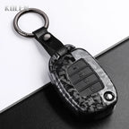 Car Key Cover Compatible with Hyundai ix35 ix45 ix25 i10 i20 i30 HB20 Sonata Verna Solaris Santa Elantra Mistra – Carbon Fiber Style