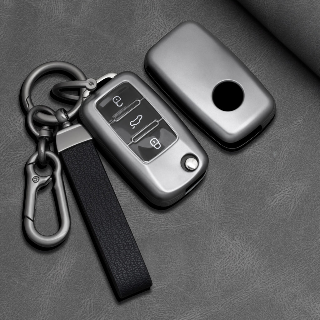 TPU Car Key Fob Cover for Volkswagen Polo, Tiguan, Beetle, Caddy & T5; Skoda Octavia; SEAT Leon & Altea