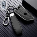Alloy Car Key Fob Cover for BMW 2, 5, 6 & 7 Series, 216i F46, X1, X2, X3, X5, X6 & GT – 3/4 Buttons