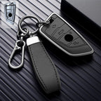 Alloy Car Key Fob Cover for BMW 2, 5, 6 & 7 Series, 216i F46, X1, X2, X3, X5, X6 & GT – 3/4 Buttons
