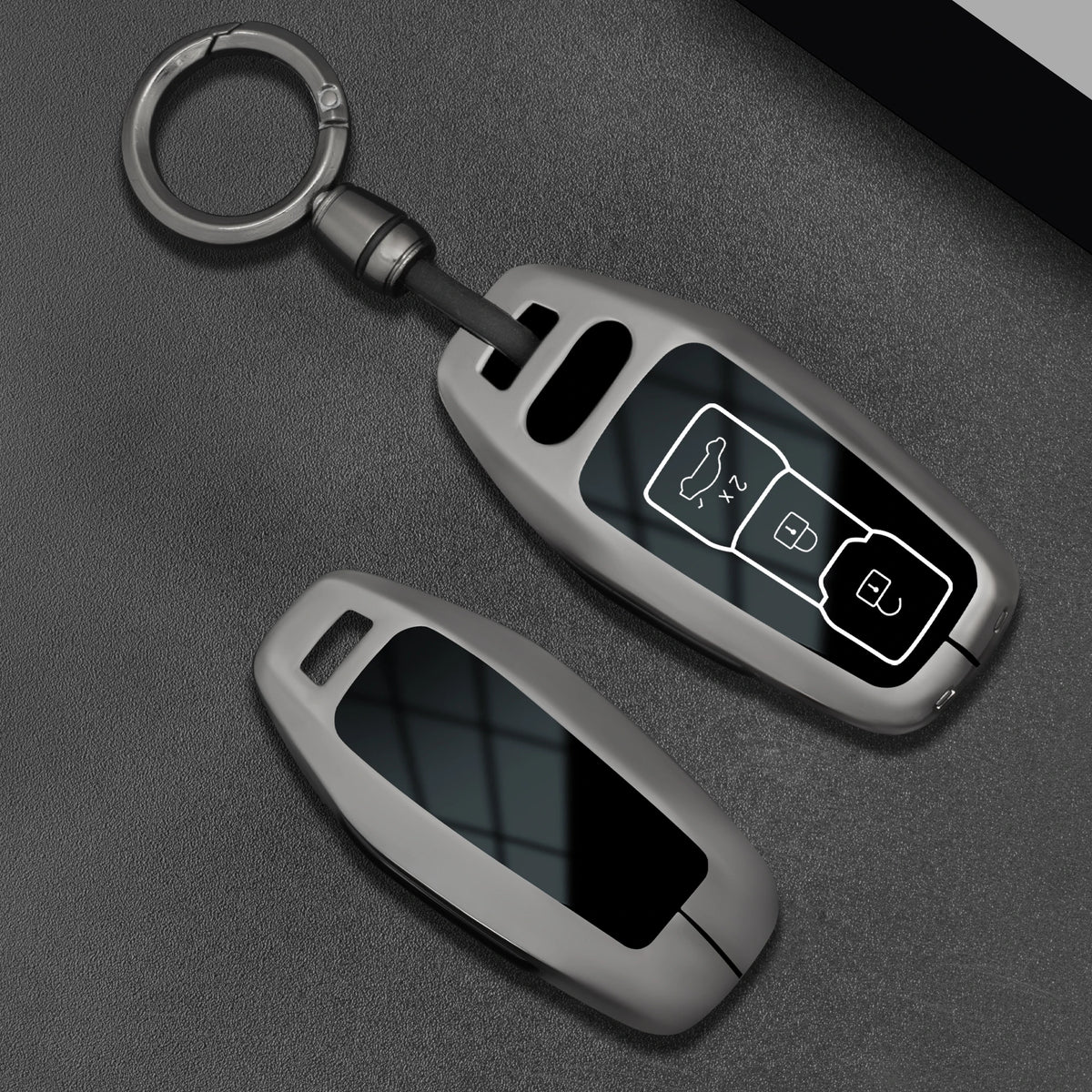 Zinc Alloy Car Key Fob Cover for Audi A5L (2025), A5, A6L, A6 e-tron & Q6L (2026)