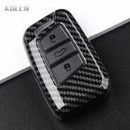 Car Key Cover Compatible with Volkswagen (VW) Passat B8 Magotan; Skoda Superb A7 Kodiaq; SEAT – Carbon Fiber Style