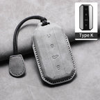 Leather Remote Key Fob Cover Compatible with Chery Jaecoo J7, J5, 2025, 2026