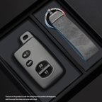 Black Warrior-Style TPU Car Key Fob Cover for Toyota Prius 30, Prius Alpha, Aqua, Land Cruiser & Auris; Lexus LC 200 – 4 Buttons