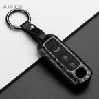 Car Key Cover Compatible with Mazda 2 3 6 Demio Atenza Axela CX-5 CX5 CX-3 CX7 CX-9 3 4 CX30 2016 2017 2018 2019 – Carbon Fiber Style