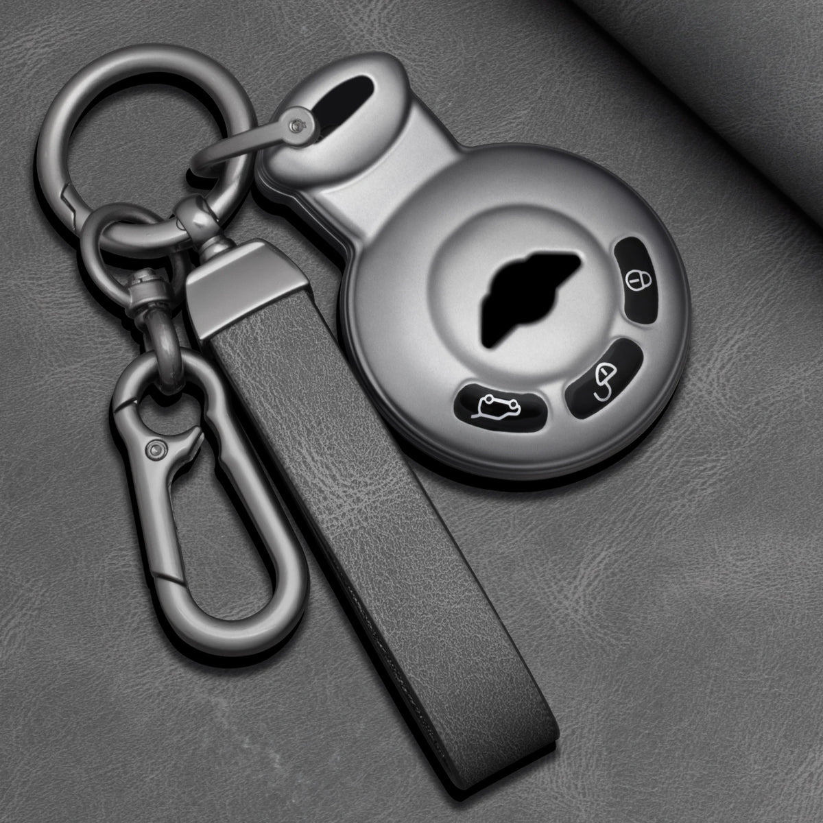 Full-Cover TPU Key Fob Case for MINI Cooper, Cooper S & Roadster – R55, R56, R57, R58, R59