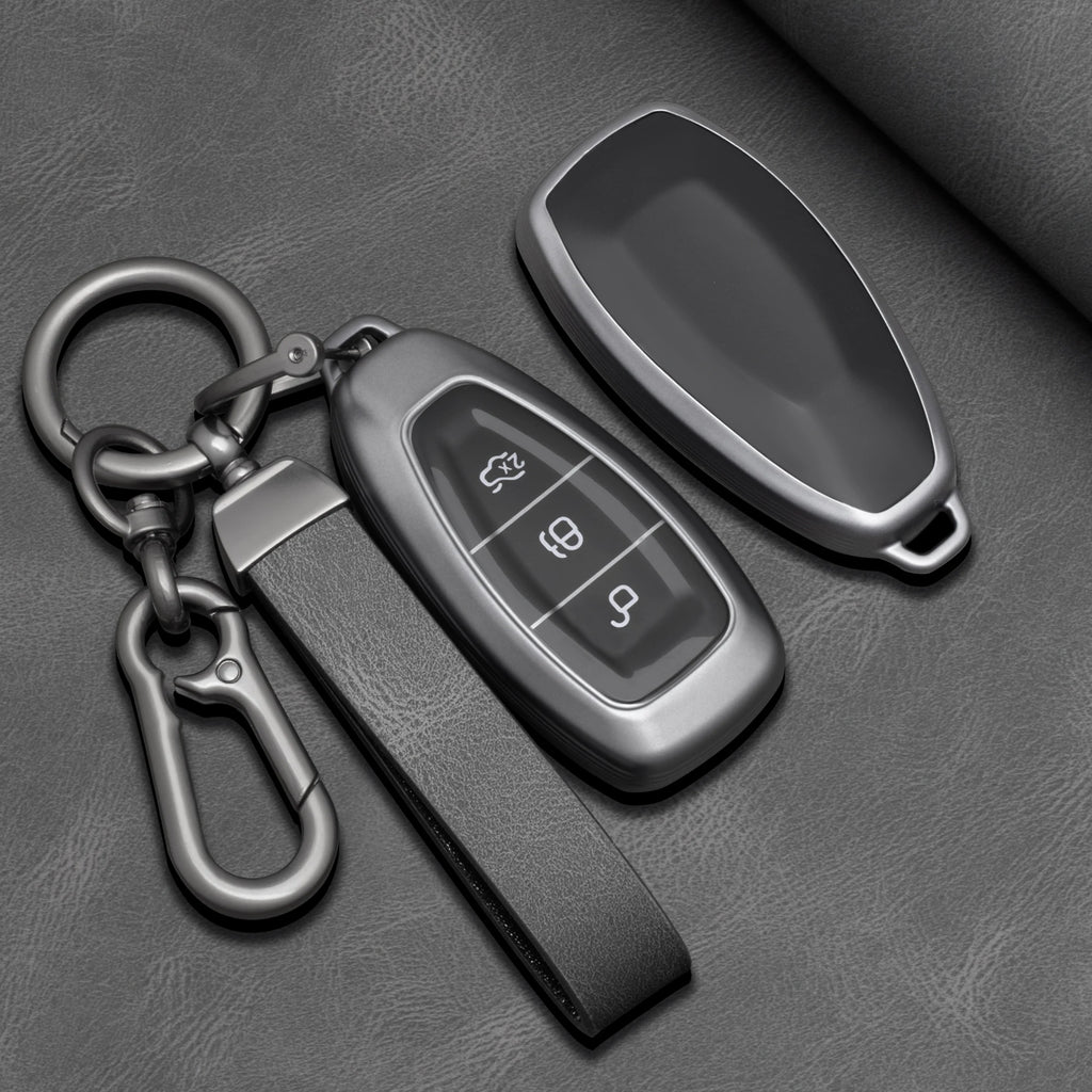 TPU Car Key Fob Cover for Ford Fiesta IV, Focus III, Galaxy, Fusion, Mondeo IV, B-Max, C-Max II, S-Max, Kuga II & EcoSport