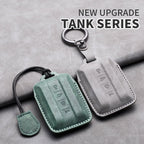 Leather Remote Key Fob Case Compatible with TANK 300, 500