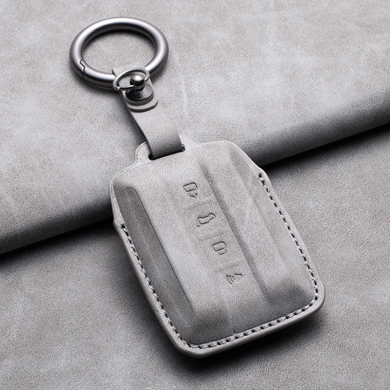 Leather Remote Key Fob Case Compatible with TANK 300, 500