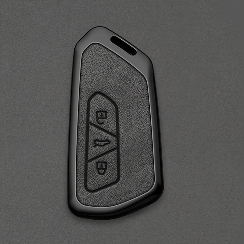 Zinc Alloy Car Key Fob Cover for Volkswagen Golf 8 MK8, ID.3, ID.4, Cupra, Skoda Octavia A8 & SEAT Leon MK4