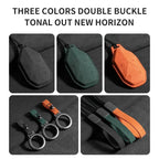 Suede Remote Key Fob Cover Compatible with Fang Cheng Bao (Equations) Leopard 5, Leopard 8, Leopard 3