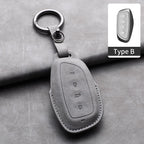 Leather Car Key Cover Compatible with Great Wall Haval/Hover H6, H7, H8, H4, H9, F5, F7, H2S, H3, H5, M6, Dargo, B07, A07