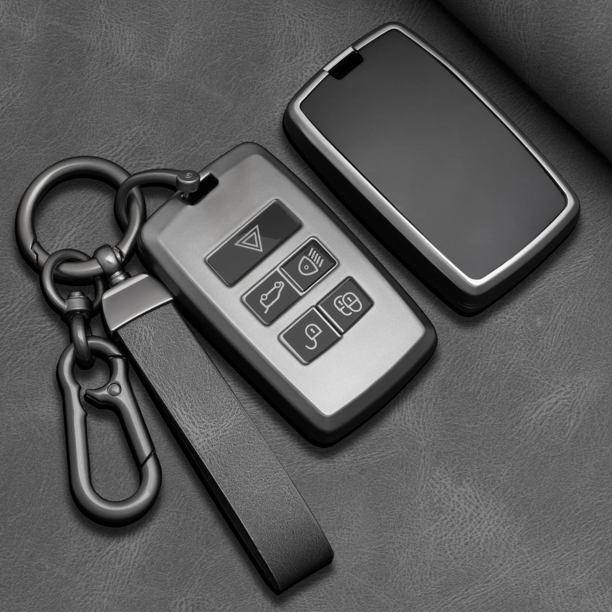 TPU Car Key Fob Cover for Land Rover Range Rover, Evoque, Discovery Sport & Velar; Jaguar XE, E-PACE & XF