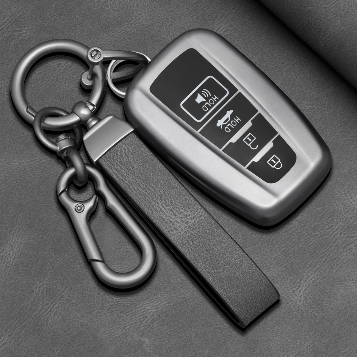 TPU Car Key Fob Cover for Toyota Prius 20, RAV4, Camry 70, C-HR & Corolla – 2018–2020 – 2/3/4 Buttons