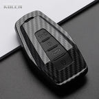 Car Key Cover Compatible with Geely Coolray Atlas Boyue NL3 Emgrand X6 X7 EX7 GT GC9 Borui – Carbon Fiber Style