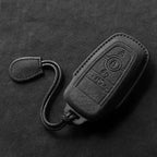 Suede Keyless Remote Key Cover Compatible with Ford F150 / F-150 Raptor