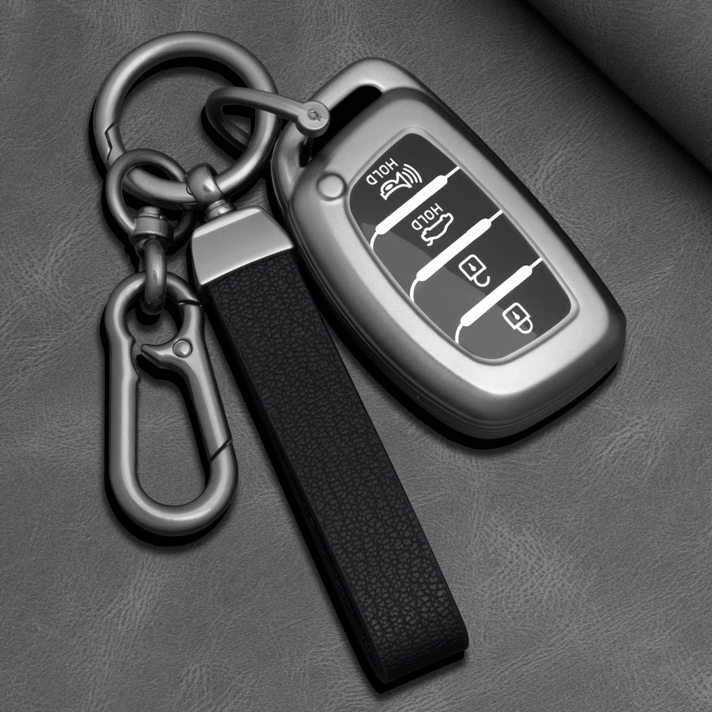 TPU Car Key Fob Cover for Hyundai Tucson, Santa Fe, Rena, Sonata, Elantra, Creta, ix35, ix45, i10, i30 & i40 – 4 Buttons
