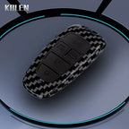 Car Key Cover Compatible with Hyundai Sonata SEL EV 6 8 IONIQ 5 Nexo Tucson Sonata 2020 Grandeur 2020 Sonata Limited – Carbon Fiber Style