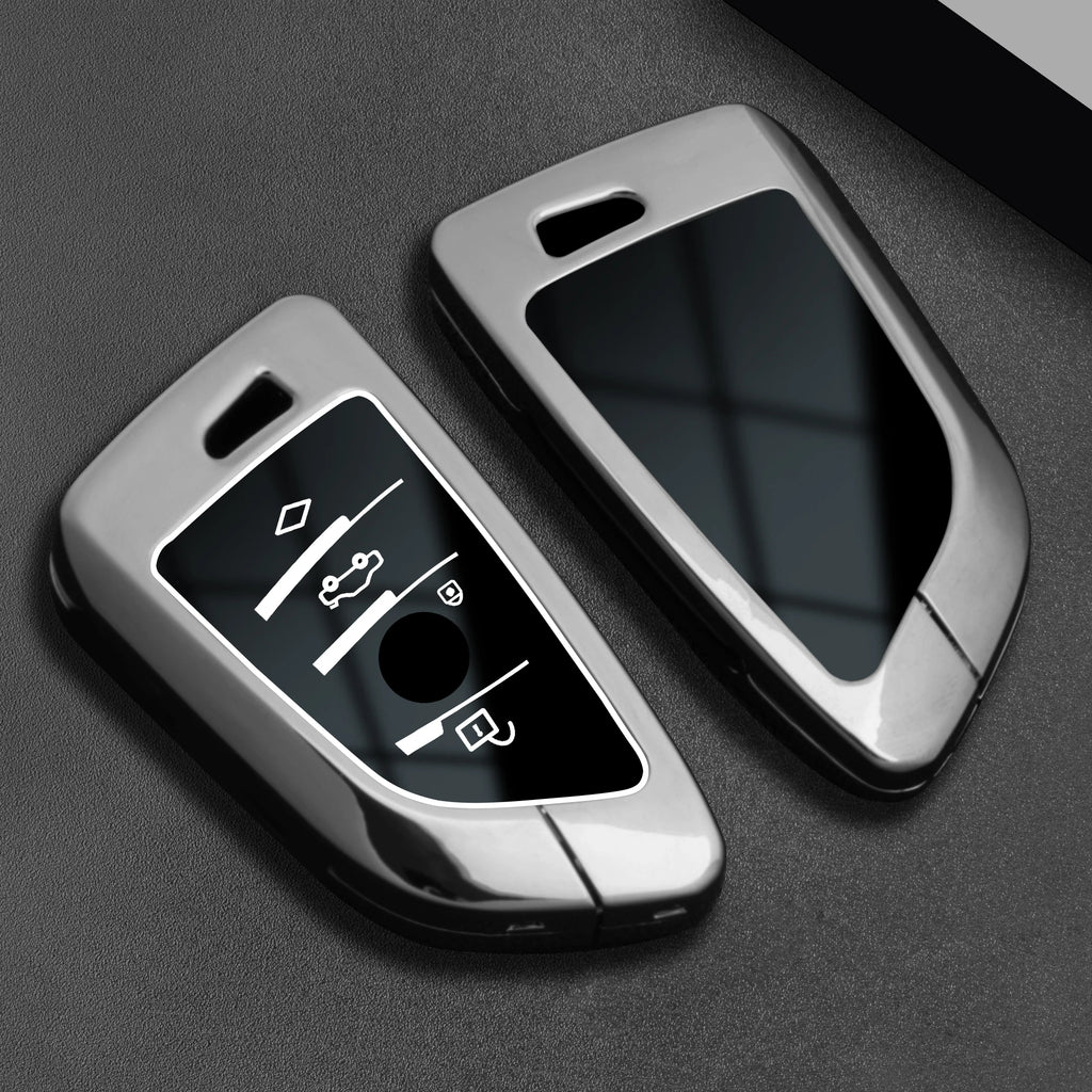 Zinc Alloy Car Key Fob Cover for BMW 1, 3, 5 & 7 Series, X1, X3, X4, X5, M3 & M4 – F10, F15, F16, F18, F20, F25, F30, E34