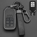 Zinc Alloy Car Key Fob Cover for Honda Civic, Accord, CR-V, Pilot, Fit, Odyssey, Jazz, CR-Z, HR-V, Vezel & City – 2018–2020