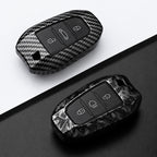Car Key Cover Compatible with Peugeot 2008 3008 4008 5008 308 408 508; Citroen C1 C2 C4 C6 C3-XR Picasso Grand DS3 DS5 – Carbon Fiber Style