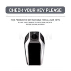 Car Key Cover Compatible with BMW 5 7 Series X3 X4 X5 X7 G30 G31 G11 G12 G01 GT G32 i8 – Carbon Fiber Style