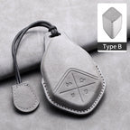 Leather Smart Remote Key Cover Compatible with Changan Deepal S7, S07, SL03, S05, G318, 2024, 2025