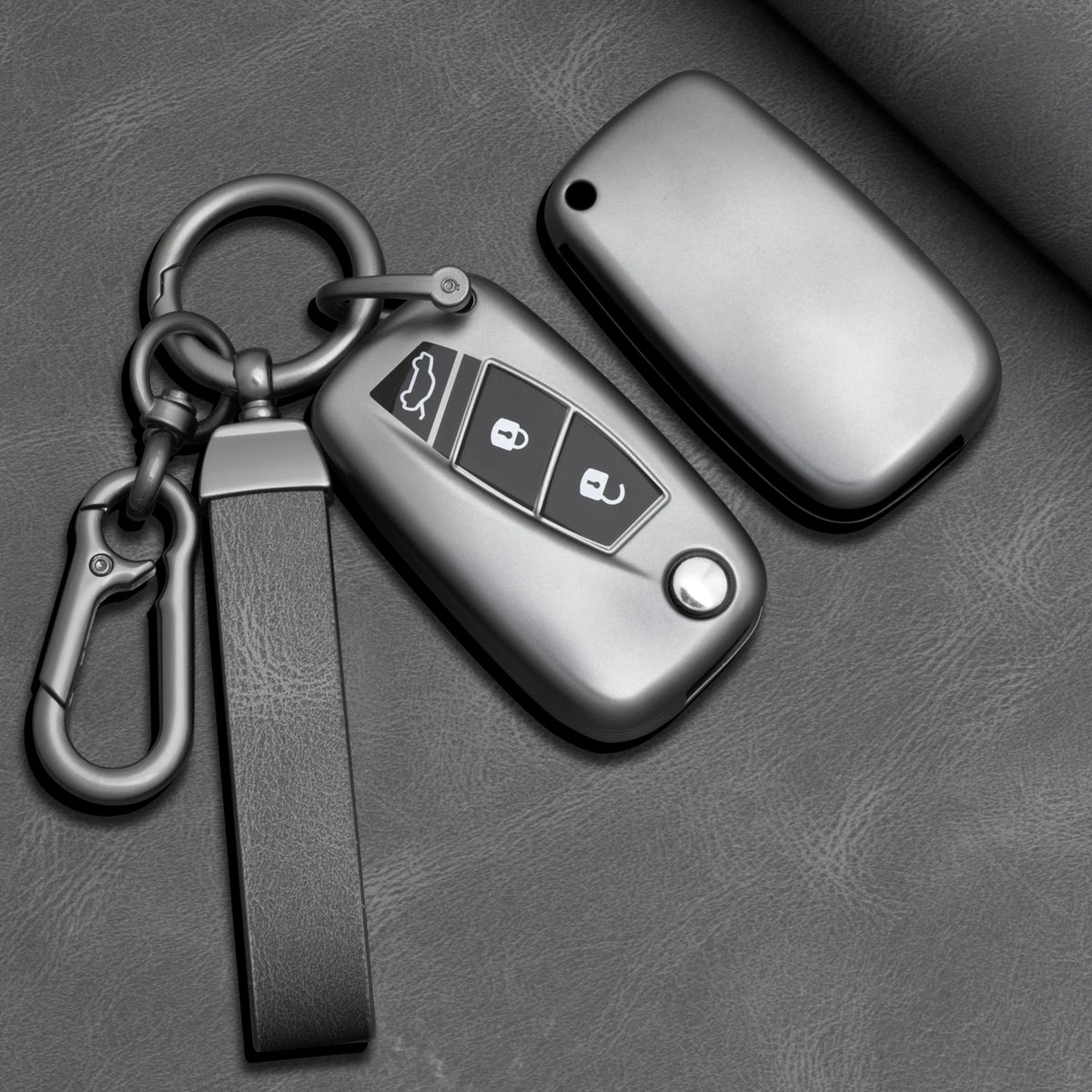 TPU Car Key Fob Cover for Fiat Ducato, 500, 500L, Panda & Grande Punto; Lancia Musa