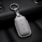 Leather Car Key Fob Cover Compatible with Geely Galaxy L7, 24, L6 MAX, 1.5T, Plus, AIR, PRO, Galaxy L7max, E8, E5