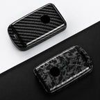 Car Key Cover Compatible with Mazda 3 Axela CX30 CX-4 CX5 CX-5 CX8 CX-8 CX-30 CX9 CX-9 – Carbon Fiber Style